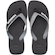 Chinelo Havaianas Dual - Adulto PRETO/CINZA