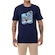 Camiseta Dc Shoes Blabac Kelis - Masculina AZUL ESCURO