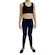 Calça Legging Ritmus Básica Suplex Light - Infantil MARINHO/VERDE/BRANCO