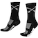Meias Cano Médio Hupi Flecha - 36 ao 42 - Adulto PRETO