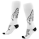 Meias Cano Longo Hupi Asas - 36 ao 42 - Adulto BRANCO/PRETO