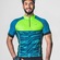 Camisa de Ciclismo Poker Zíper Parcial Eclipse - Unissex VERDE
