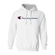 Blusão de Moletom com Capuz Champion Felpado Script Logo - Masculino BRANCO