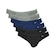 Kit de Cuecas Slip Zorba 791 - Masculino - 6 Unds AZUL/PRETO