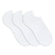 Meia Selene Sapatilha Esportiva - 3 Unidades BRANCO
