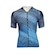 Camisa de Ciclismo Trinys - Masculina AZUL/PRETO