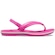 Sandália Crocs Crocband Strap Flip Kids Electric - Infantil ROSA