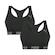 Kit Top Puma Nadador Sem Costura - Feminino - 2 Unidades PRETO
