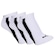 Meia Puma Logo - Adulto - 3 Pares BRANCO/PRETO