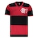 Camisa Flamengo Braziline Libertadores 81 Zico - Masculina PRETO/VERMELHO