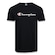 Camiseta Champion Malhão Script Patch Logo - Masculino PRETO