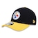 Boné Aba Curva New Era Pittsburgh Steelers 940 Snapback HC Basic - Snapback - Adulto PRETO/AMARELO