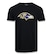 Camiseta New Era Baltimore Ravens Logo Time NFL - Masculina PRETO
