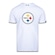 Camiseta New Era Pittsburgh Steelers Logo Time NFL - Masculina BRANCO