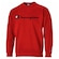Blusão de Moletom Champion Gola Careca Super Fleece Script Patch - Masculino VERMELHO
