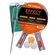 Kit Tênis de Mesa Poker Effect Sort PRETO/VERMELHO