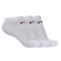 Meia Fila Cano Curto - Adulto - 3 Pares BRANCO
