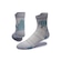 Meia Curta para Corrida Lurk Performance Running - Adulto BRANCO/AZUL