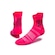 Meia Curta para Corrida Lurk Performance Running - Adulto ROSA/PRETO
