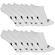 Kit de Meias Puma Sapatilha Esportiva com 12 Pares - Adulto BRANCO