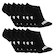 Kit de Meias Puma Sapatilha Esportiva com 12 Pares - Adulto PRETO
