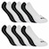 Kit de Meias Invisível Puma com 12 Pares - Adulto BRANCO/PRETO