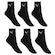 Meia Puma Cano Médio Esportiva - 6 Pares PRETO