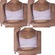 Kit Top Fitness Selene Sem Costura - 3 Unidades - Infantil BRANCO