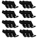 Meia Puma Sapatilha Esportiva - Adulto - 24 Pares PRETO
