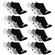 Meia Puma Sapatilha Esportiva - Adulto - 24 Pares CINZA MESCLA