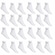 Kit de Meia Cano Médio Puma Esportiva com 24 Pares - Adulto BRANCO
