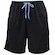Calção Elite Comfort com bolsos Tamanho Especial - Masculino PRETO/AZUL