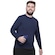 Camisa Térmica Selene Proteção UV Plus Size - Masculina AZUL ESCURO