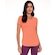 Camiseta Alto Giro Alongada - Feminina LARANJA