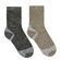 Kit de Meias Selene Trekking Performance - Masculino - 2 Pares PRETO/MARROM