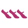 Kit de Meias Sapatilha Selene Pilates - Feminino - 3 Pares ROSA