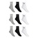 Kit Meias Puma Esportiva Cano Médio - 9 Pares - Masculino CINZA MESCLA