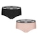 Kit de Calcinhas Puma Mini Boxer - Adulto - 2 Unds PRETO/ROSA