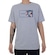 Camiseta Hurley Silk Box - Masculina CINZA