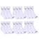 Meia Puma Esportiva Cano Médio - Feminina - 18 Pares BRANCO