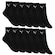 Meia Puma Cano Médio Esportiva - 12 Pares - Adulto PRETO