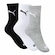 Meia Cano Médio Puma - 3 Pares - Adulto BRANCO/CINZA