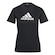 Camiseta adidas Primeblue D2m - Feminina PRETO/BRANCO