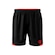 Shorts Braziline Flamengo Loot - Infantil PRETO/VERMELHO
