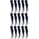 Kit de Meiões Penalty Matis Treino Juvenil - Infantil -15 Pares AZUL ESC/BRANCO