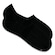 Kit Meia Super Invisível Mash Silicone - 2 Pares - Adulto PRETO
