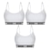Top Fitness Puma Modal Stretch - Adulto - 3 unidades BRANCO