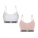 Kit Tops Fitness Puma Modal Stretch - 2 unidades - Feminino BRANCO/ROSA