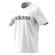 Camiseta adidas Logo Linear - Masculina BRANCO