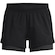 Shorts Under Armour IsoChill Run 2N1 - Feminino PRETO